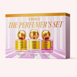 TRULY Perfumer's Collection with Gold and Pink Bottles